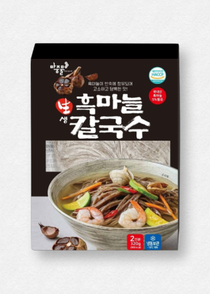 흑마늘 생칼국수 2인분