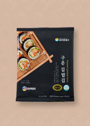 구운 김밥김 10장